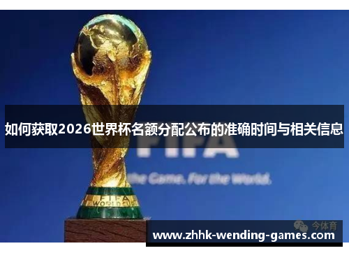 如何获取2026世界杯名额分配公布的准确时间与相关信息